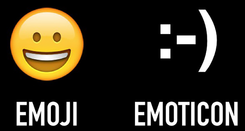 Một ví dụ về emoticon